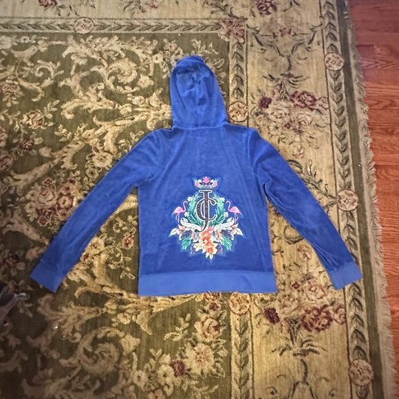 WOW POSHMARK - Authentic Juicy Couture Velour Embroidered Jacket - Picture 6 of 14